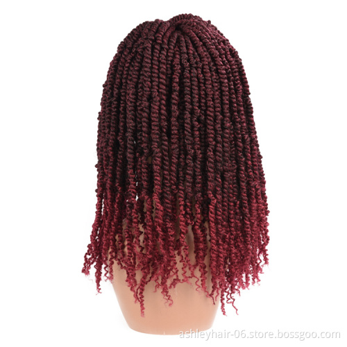 Kanekalon Private Label Passion Twist Pretwist Fiber Hair Custom Extensions Braids Crochet Braid Hair